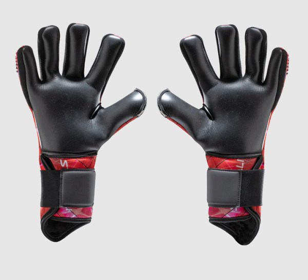 Storelli Lightning Goalkeeper Gloves- Red Storm