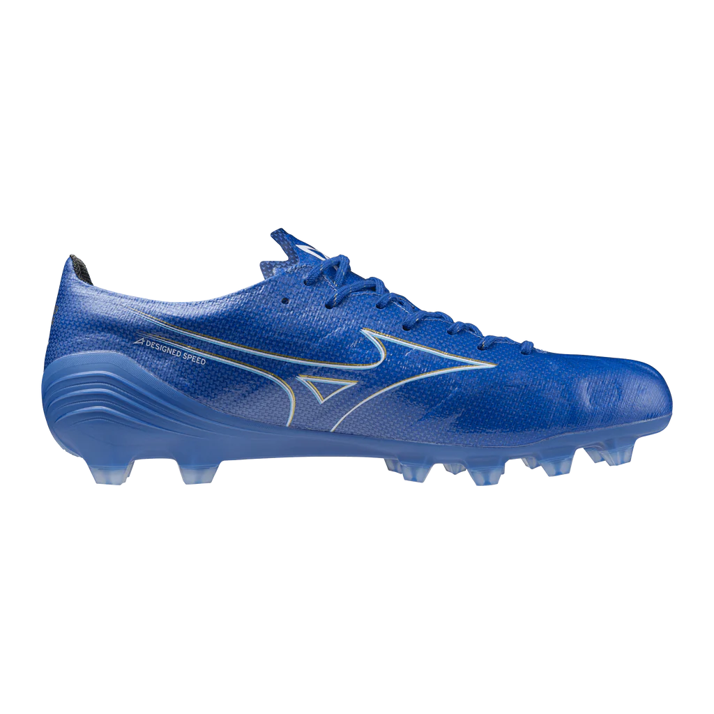 Mizuno Alpha Elite FG - Laser Blue/White/Gold