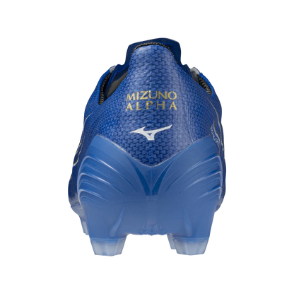 Mizuno Alpha Elite FG - Laser Blue/White/Gold