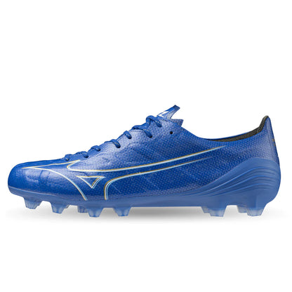 Mizuno Alpha Elite FG - Laser Blue/White/Gold