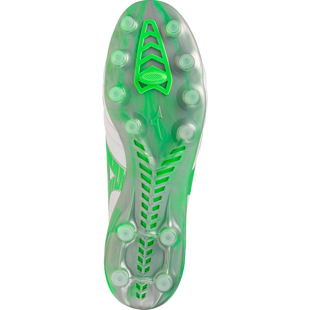 Mizuno Morelia Neo IV Beta Elite FG - White/Green Gecko