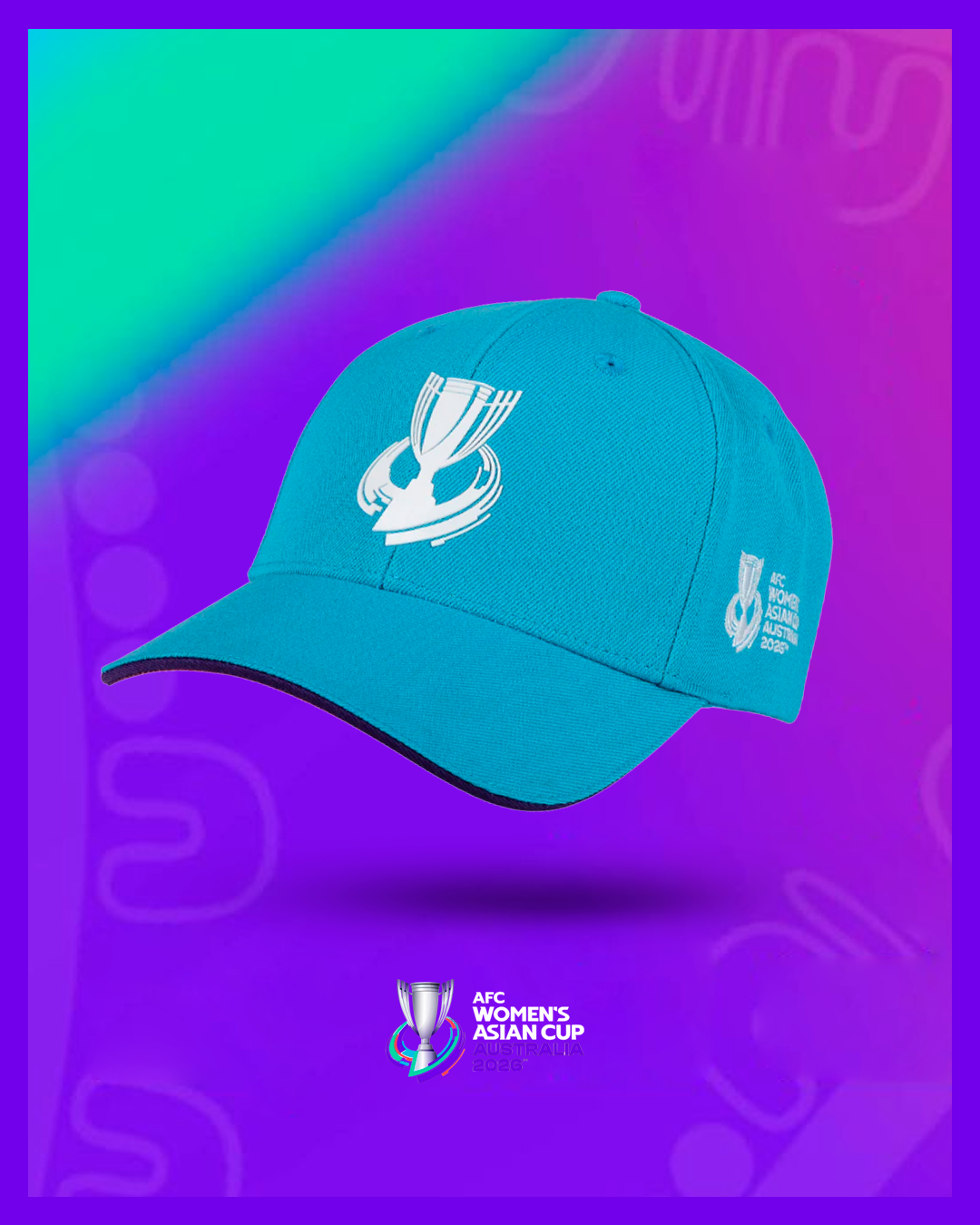 WAC26 Aqua Tournament Cap