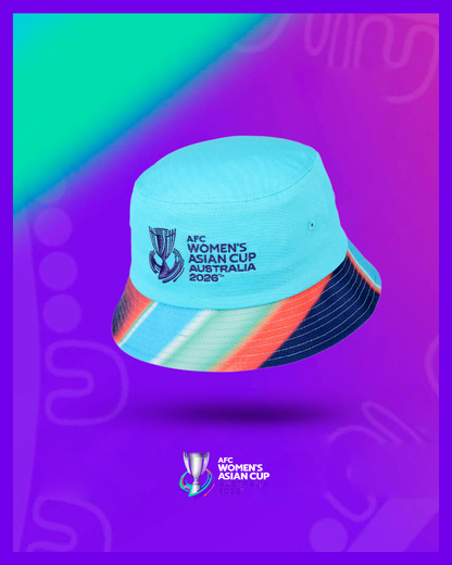 WAC26 Aqua Tournament Bucket Hat