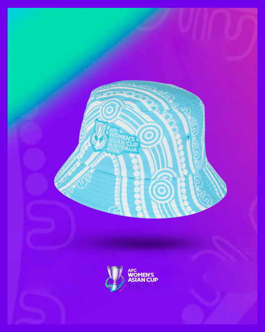 WAC26 Aqua Indigenous Bucket Hat