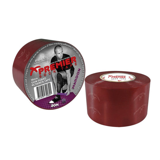 Premier Sock Tape 38mm Maroon x 20m