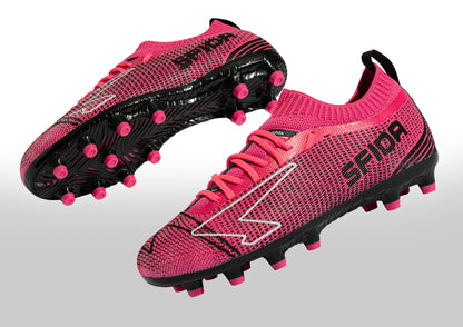 Sfida Pulse Junior Sock Football Boots - Pink
