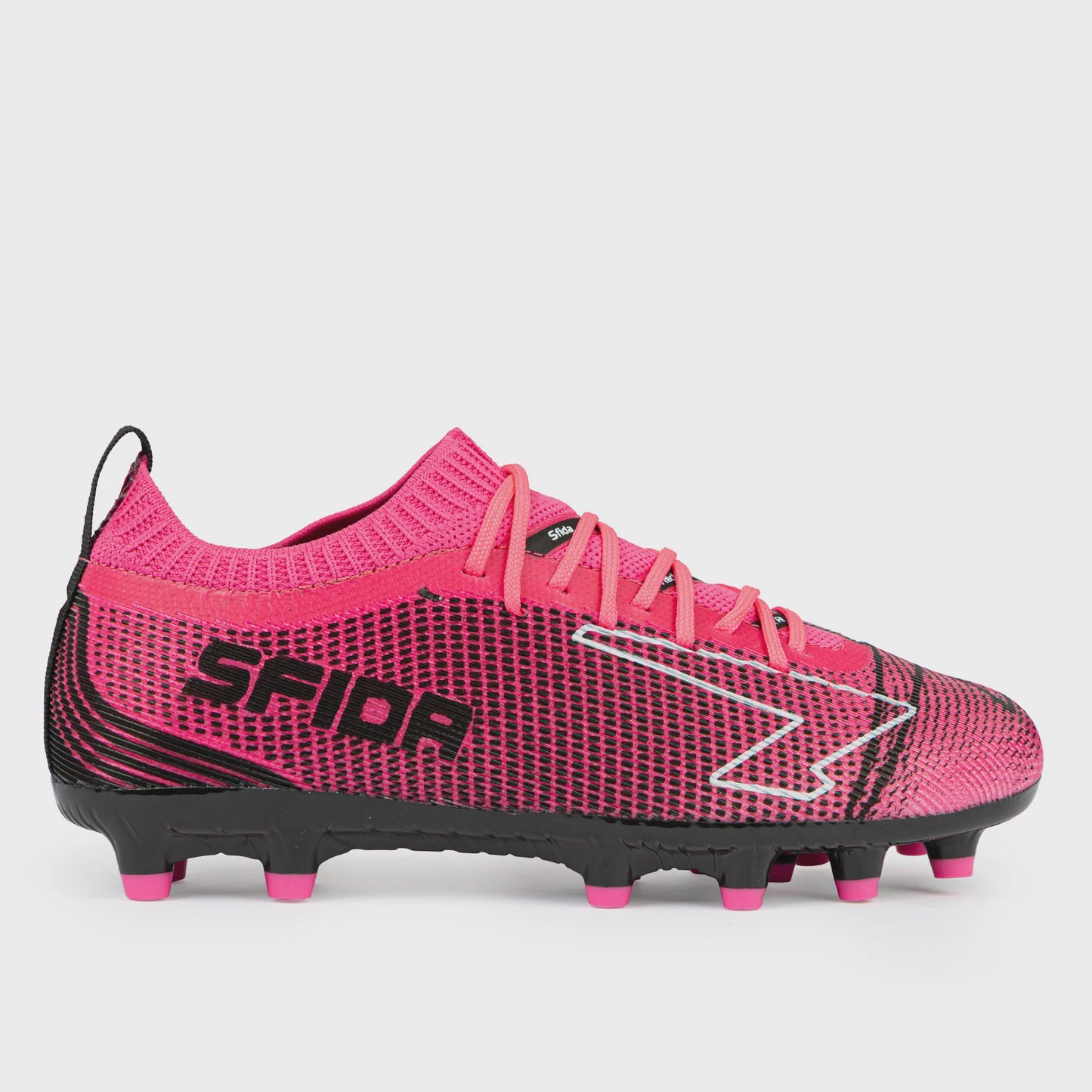 Sfida Pulse Junior Sock Football Boots - Pink