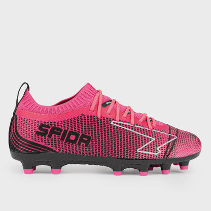 Sfida Pulse Junior Sock Football Boots - Pink