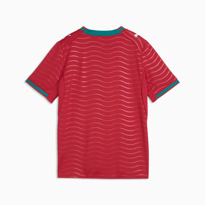 Puma Portugal 2026 Home Youth Jersey - Club Red-Green Lagoon
