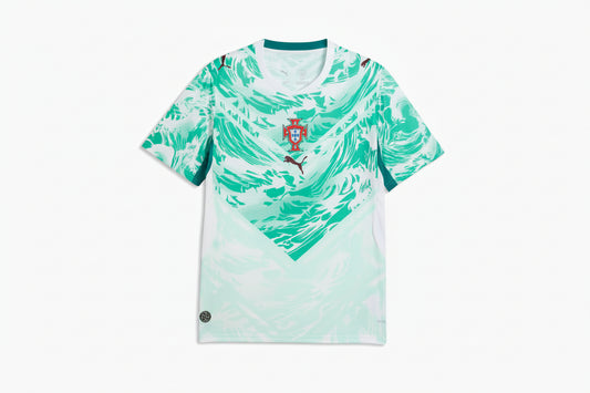 Puma Portugal 2026 Away Jersey - White-Green Lagoon