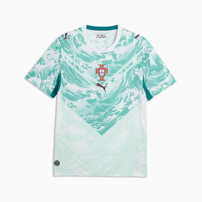 Puma Portugal 2026 Away Jersey - White-Green Lagoon