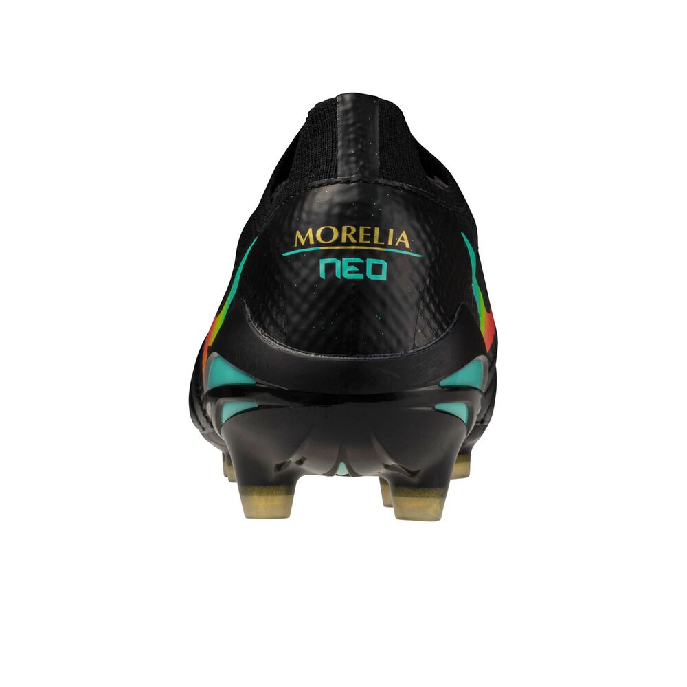 Mizuno Morelia Neo V Beta Elite FG - Black/White/Chinese Red