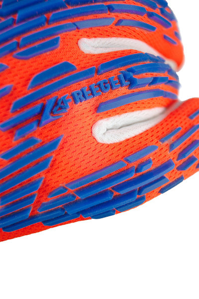 Reusch Attrakt Greegel Silver - hyper orng/elec blue
