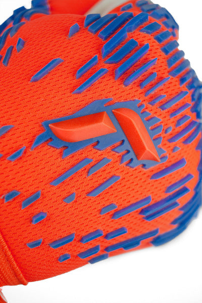 Reusch Attrakt Greegel Silver - hyper orng/elec blue