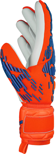 Reusch Attrakt Greegel Silver - hyper orng/elec blue
