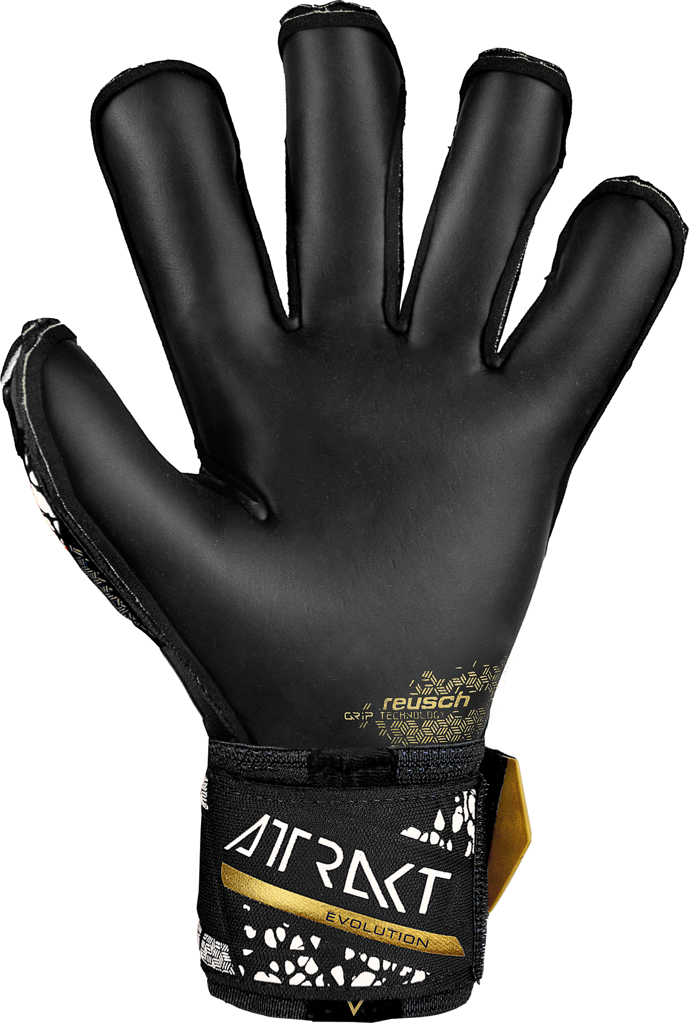 Reusch Attrakt Gold X Evolution Cut Finger Support