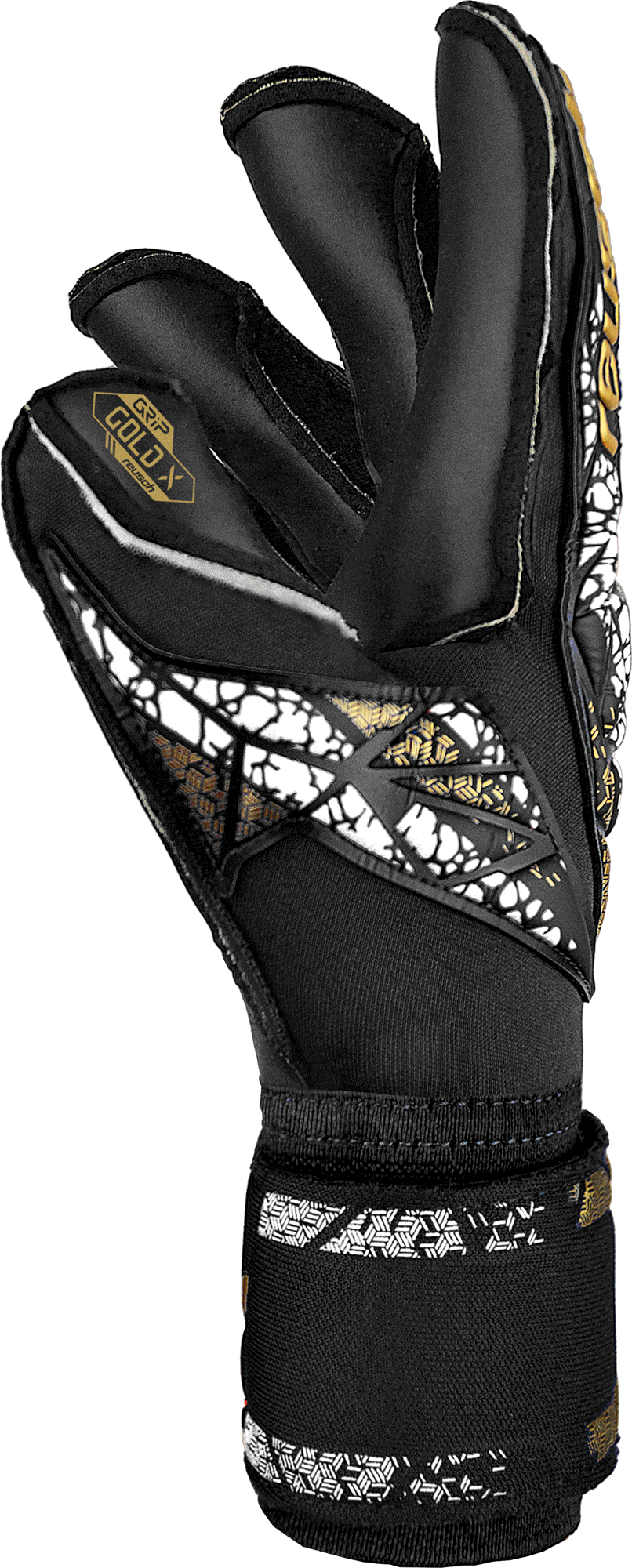 Reusch Attrakt Gold X Evolution Cut Finger Support