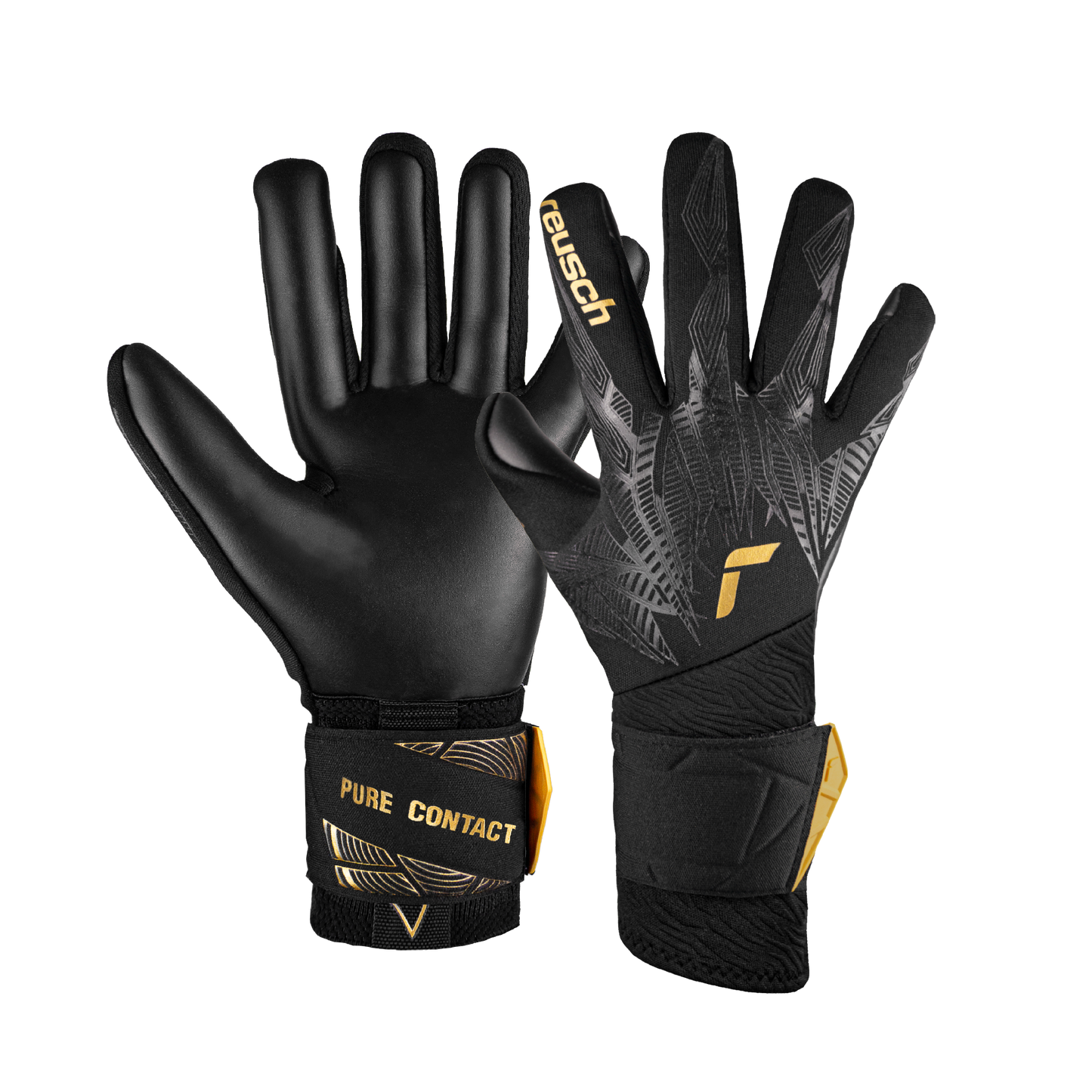 Reusch Pure Contact Infinity - black / gold / black