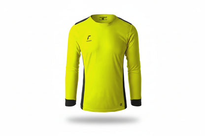 Reusch Match Long Sleeve Padded -Safety Yellow / Black