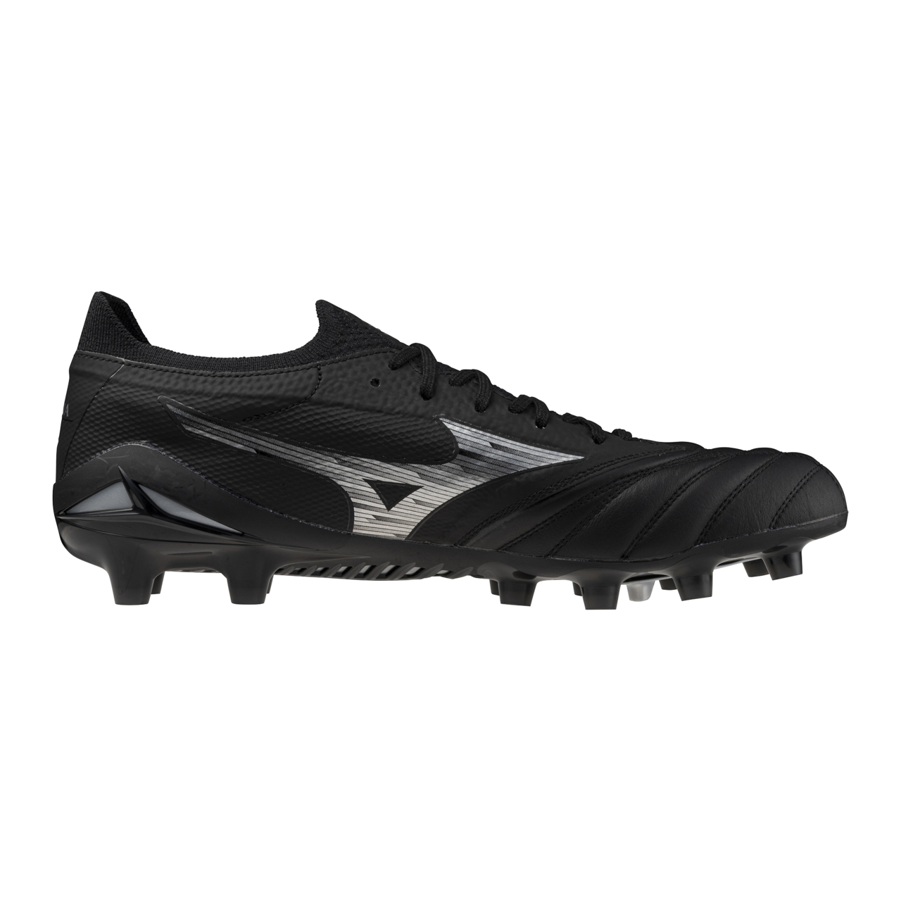 Mizuno Morelia Neo IV Beta Elite FG - Black/Galaxy Silver