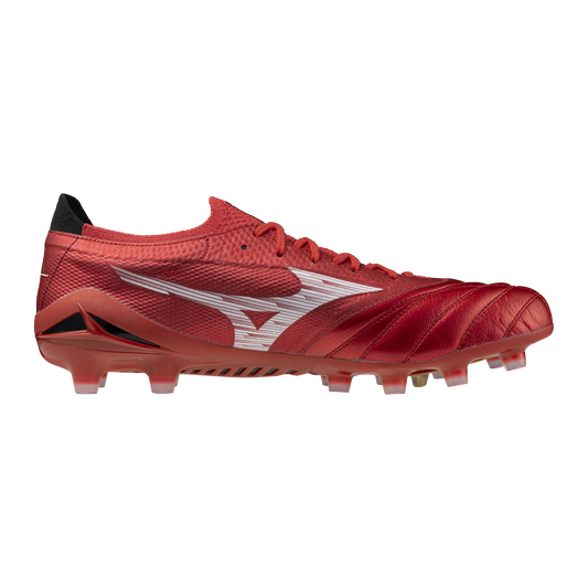 Mizuno Morelia Neo IV Beta Elite FG - Ruby Red Pack Red/White/Black