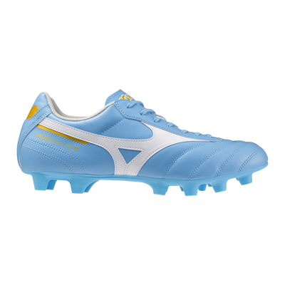 Mizuno Morelia II Club FG — Celeste/White/MP Gold