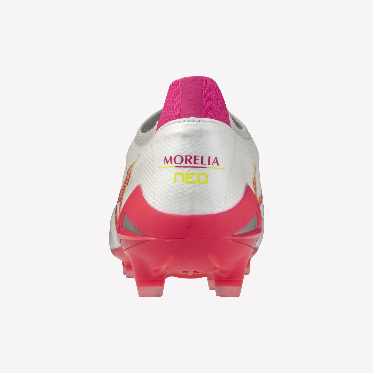 Mizuno Morelia Neo IV Beta Elite FG - White/Pink Tetra/Fuchsia Purple