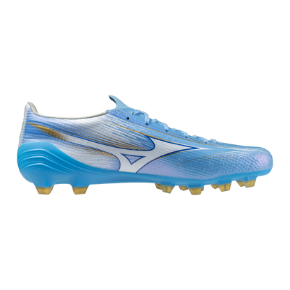 Mizuno Alpha III Elite FG - Celeste/White