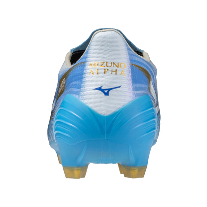Mizuno Alpha III Elite FG - Celeste/White