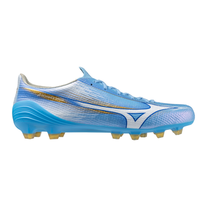 Mizuno Alpha III Elite FG - Celeste/White