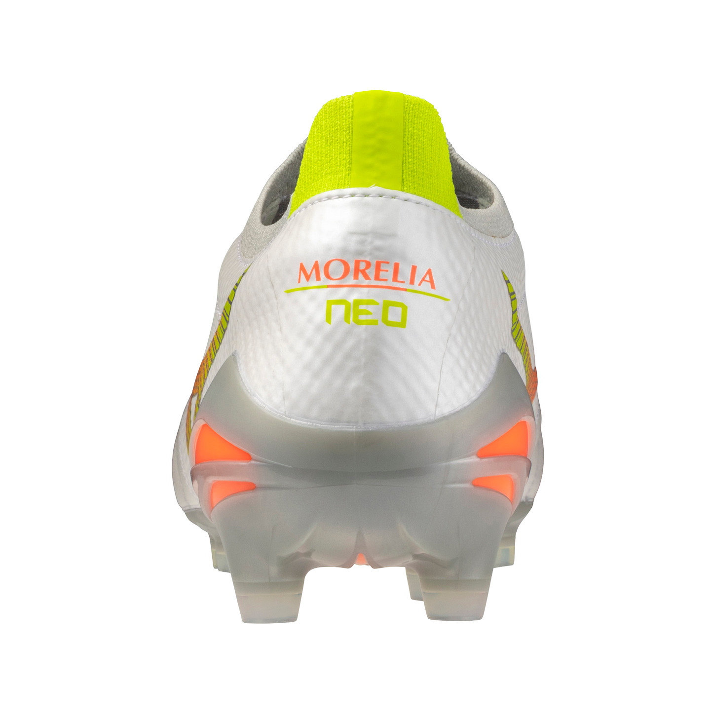 Mizuno Morelia Neo V Beta Elite FG - White/Lava Orange/Evening Primrose