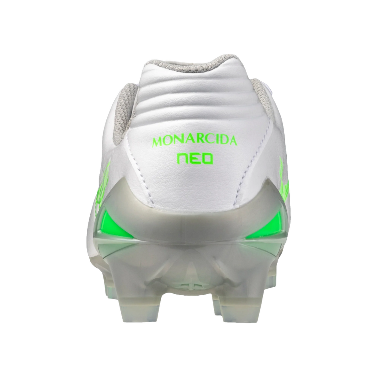 Mizuno Monarcida Neo III Select Jr FG - White/Green Gecko