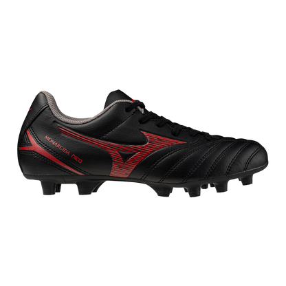 Mizuno Monarcida Neo III Select Jr FG - Black/MORELIA 40th Red