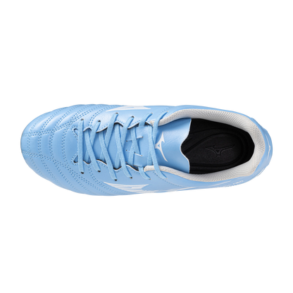 Mizuno Monarcida Neo III Select Jr FG - Celeste/White