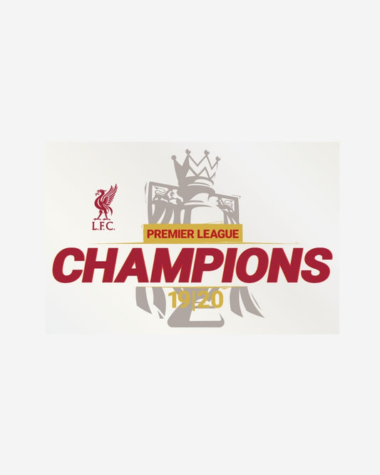 LFC EPL Champions 19-20 Car Sticker