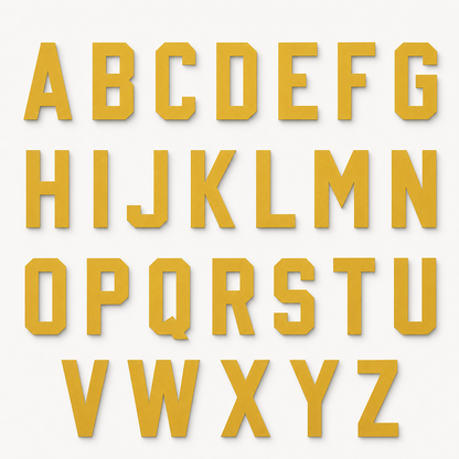 2 Inch/5cm Standard Letter