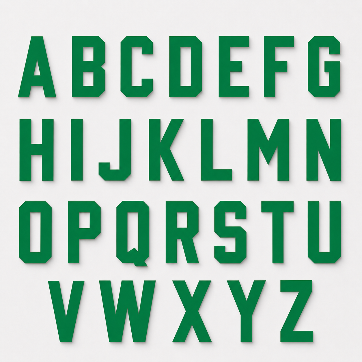 2 Inch/5cm Standard Letter