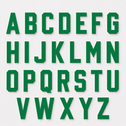 2 Inch/5cm Standard Letter