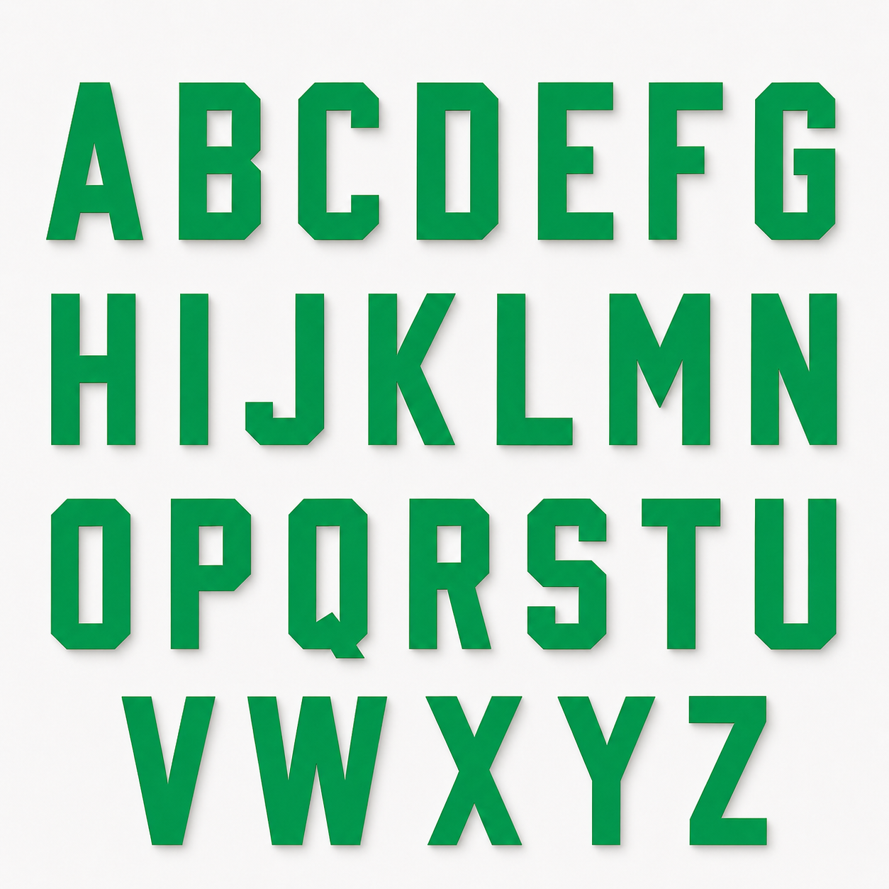 2 Inch/5cm Standard Letter