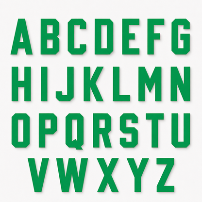 2 Inch/5cm Standard Letter