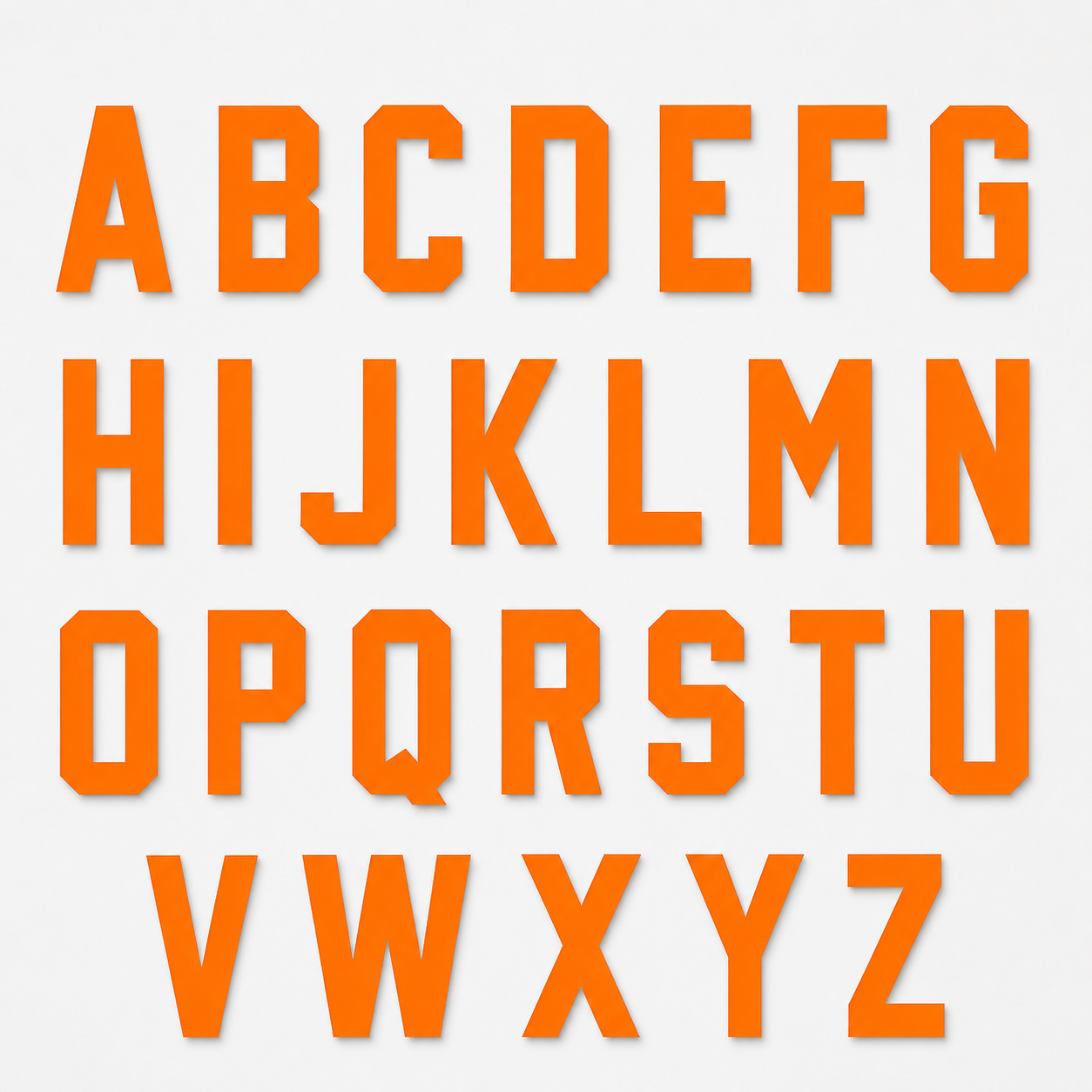 2 Inch/5cm Standard Letter