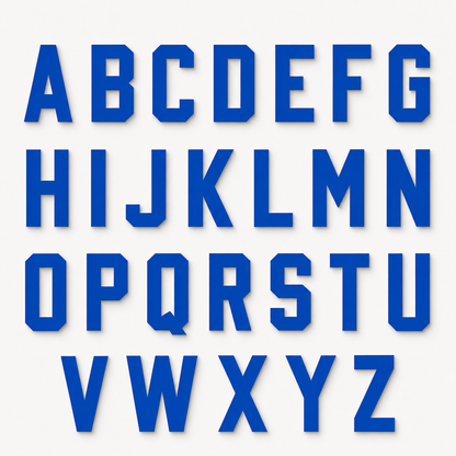 2 Inch/5cm Standard Letter