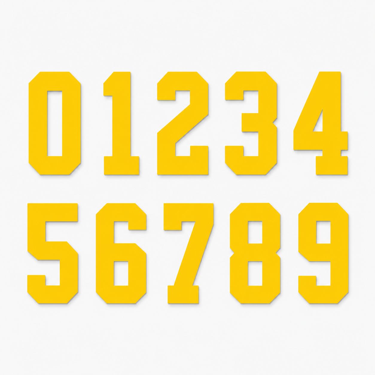 8 Inch/20cm Standard Number