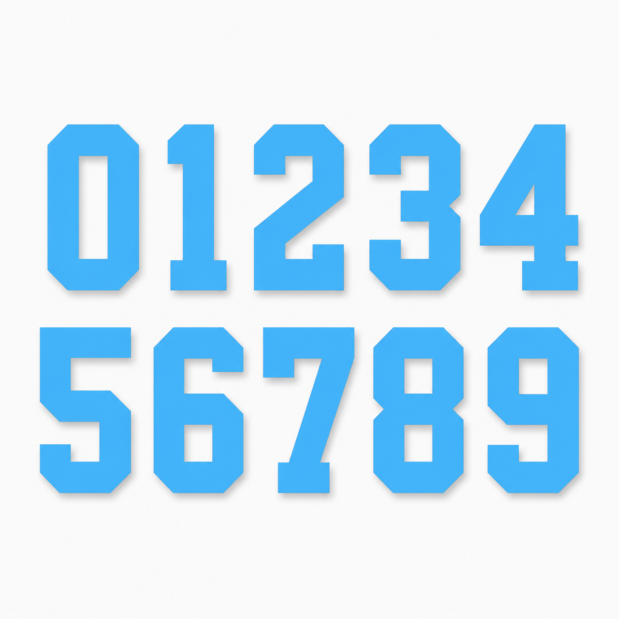 8 Inch/20cm Standard Number