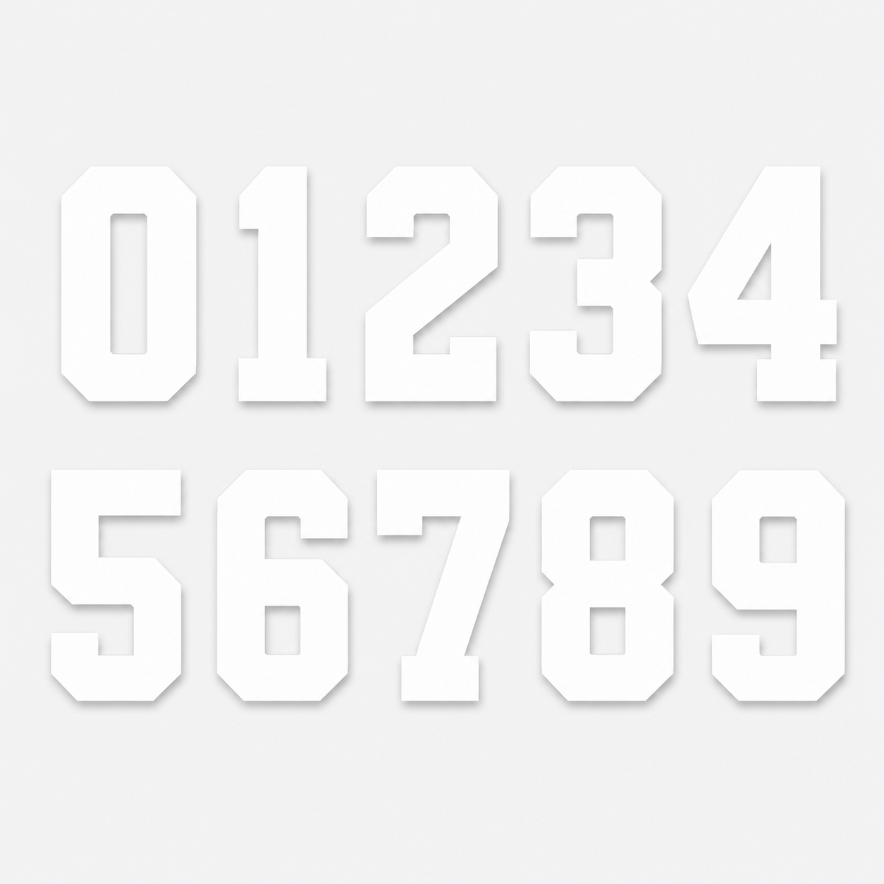 8 Inch/20cm Standard Number