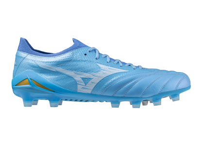 Mizuno Morelia Neo IV Beta Elite FG - Celeste/White/Ultramarine