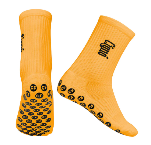 Cigno Grip Socks - Gold