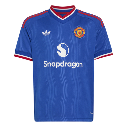 adidas Manchester United FC 26-27 Jr Away - Royal Blue front view