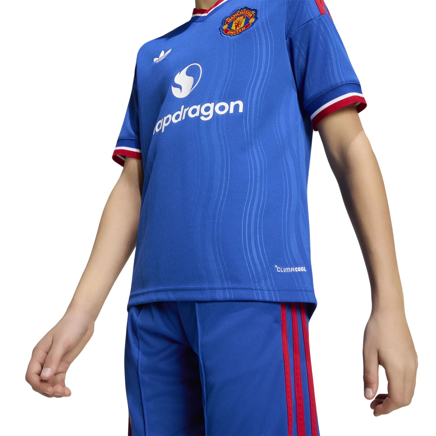 adidas Manchester United FC 26-27 Jr Away - Royal Blue detail view