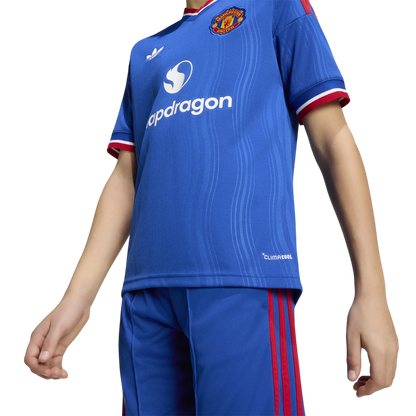adidas Manchester United FC 26-27 Jr Away - Royal Blue detail view